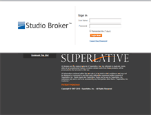 Tablet Screenshot of broker6.superlativestudio.com